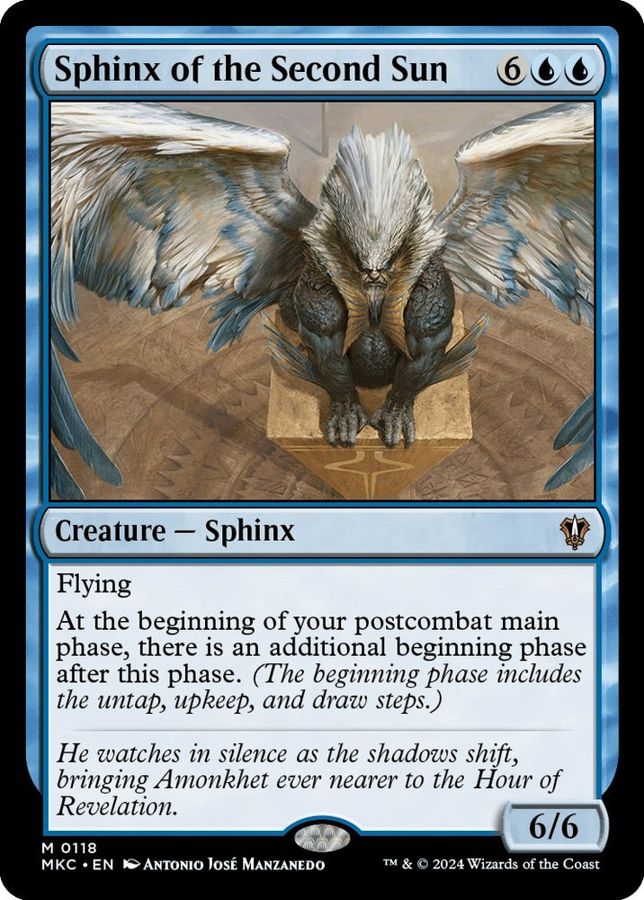 Image for Sphinx of the Second Sun (118) [Commander: Murders at Karlov Manor]