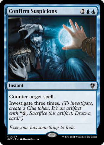 Image for Confirm Suspicions (97) [Commander: Murders at Karlov Manor]