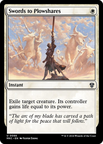 Image for Swords to Plowshares (88) [Commander: Murders at Karlov Manor]