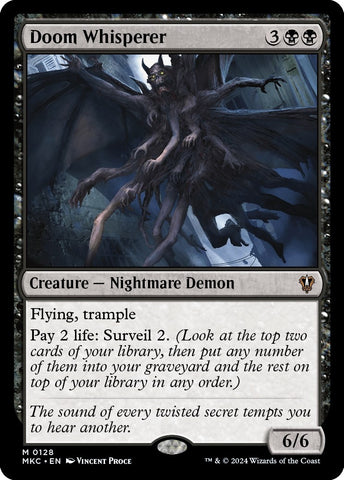 Image for Doom Whisperer (128) [Commander: Murders at Karlov Manor]