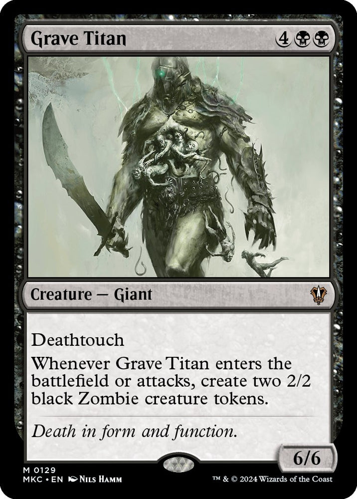 Image for Grave Titan (129) [Commander: Murders at Karlov Manor]
