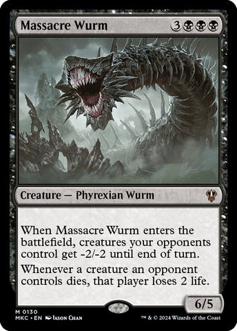 Image for Massacre Wurm (130) [Commander: Murders at Karlov Manor]