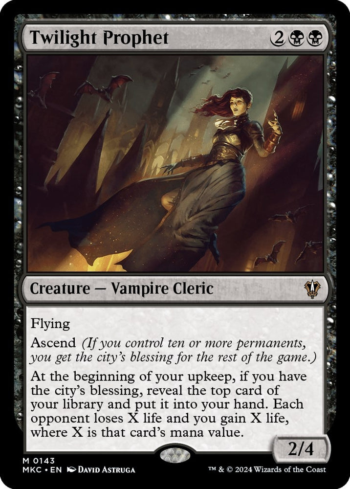 Image for Twilight Prophet (143) [Commander: Murders at Karlov Manor]