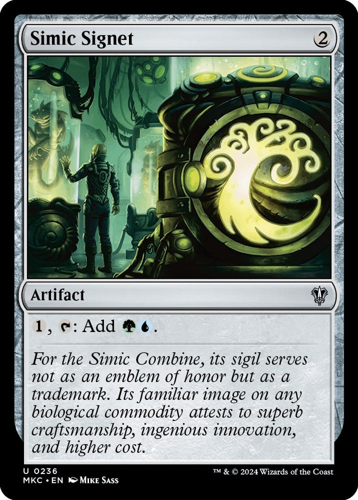 Image for Simic Signet (236) [Commander: Murders at Karlov Manor]