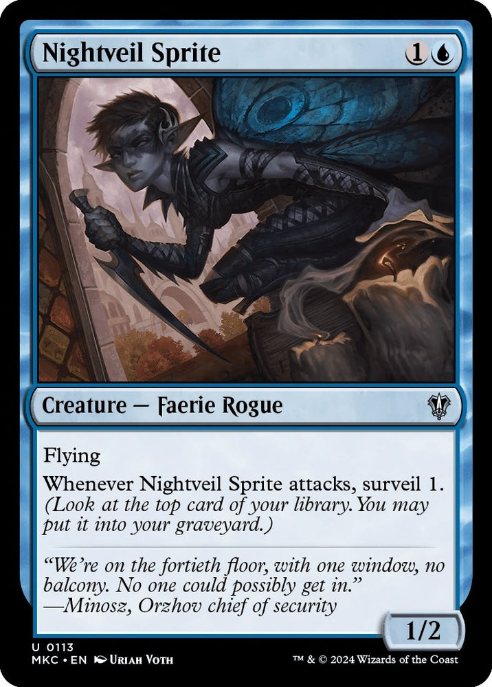 Image for Nightveil Sprite (113) [Commander: Murders at Karlov Manor]