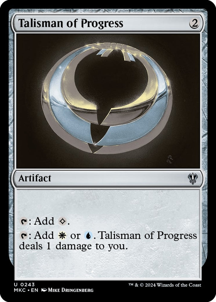 Image for Talisman of Progress (243) [Commander: Murders at Karlov Manor]