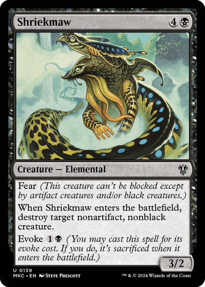 Image for Shriekmaw (139) [Commander: Murders at Karlov Manor]