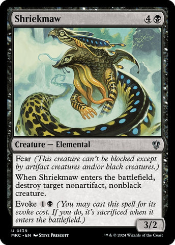 Image for Shriekmaw (139) [Commander: Murders at Karlov Manor]