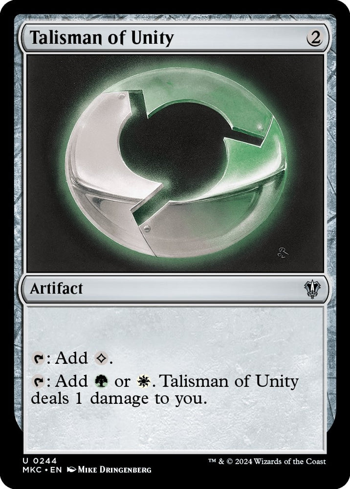 Image for Talisman of Unity (244) [Commander: Murders at Karlov Manor]
