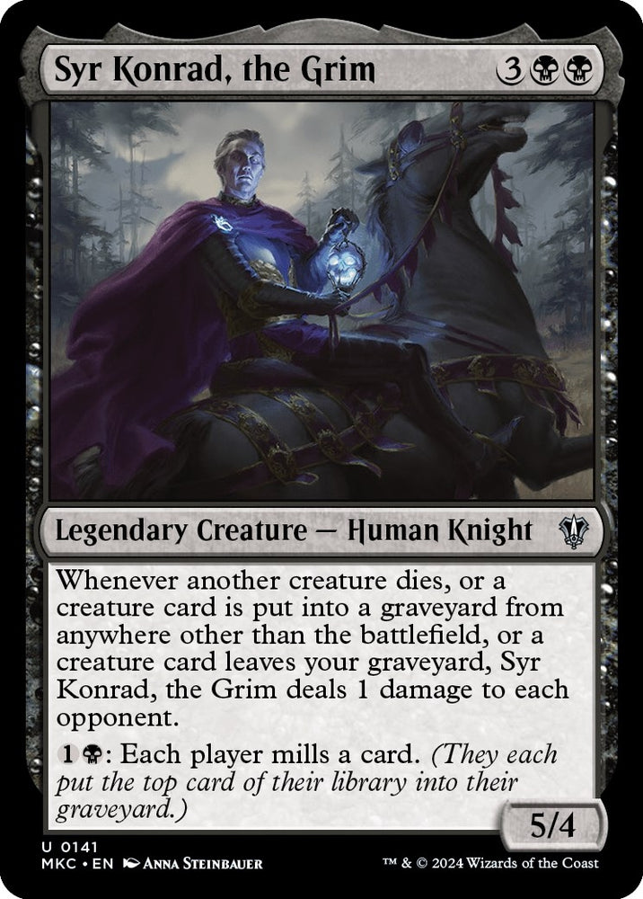 Image for Syr Konrad, the Grim (141) [Commander: Murders at Karlov Manor]