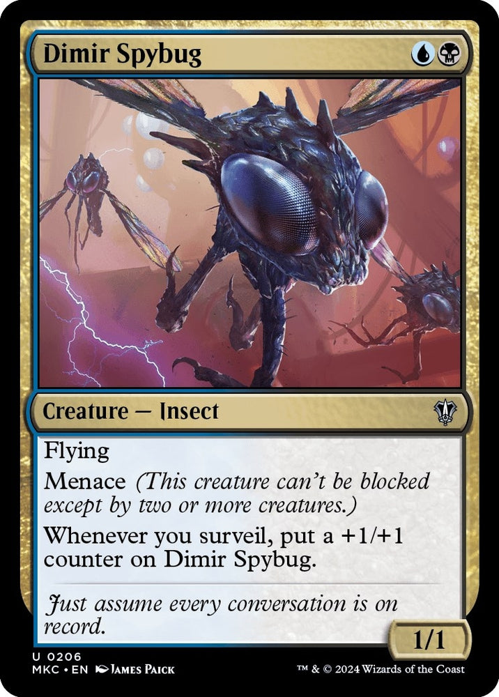 Image for Dimir Spybug (206) [Commander: Murders at Karlov Manor]
