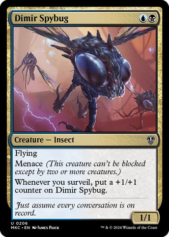 Image for Dimir Spybug (206) [Commander: Murders at Karlov Manor]