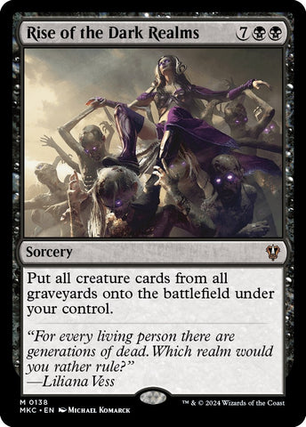 Image for Rise of the Dark Realms (138) [Commander: Murders at Karlov Manor]