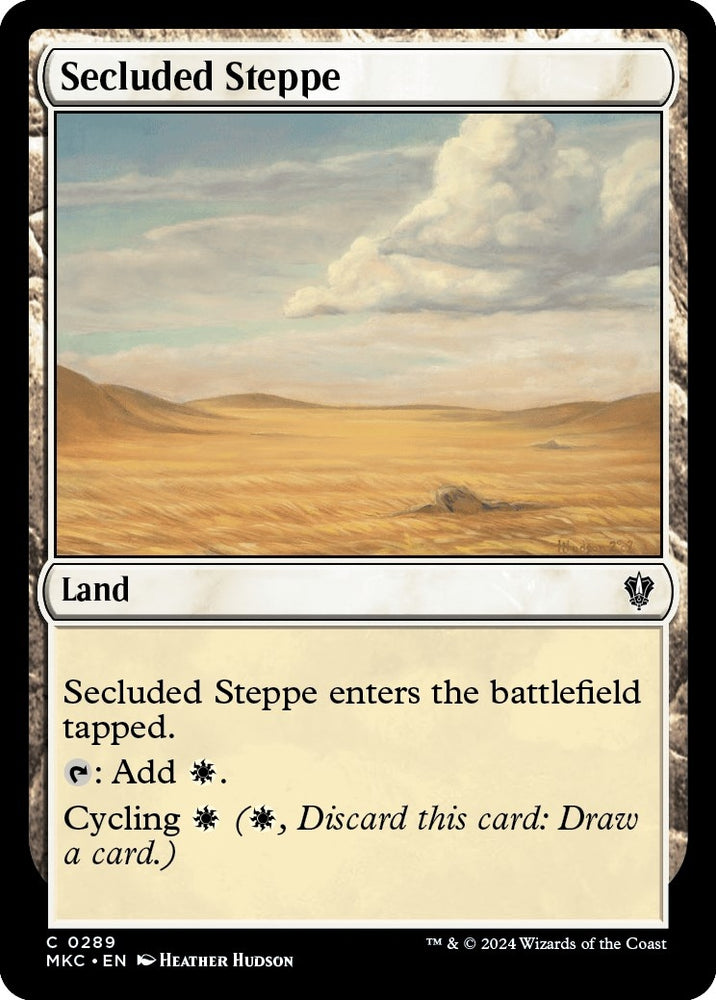 Image for Secluded Steppe (289) [Commander: Murders at Karlov Manor]