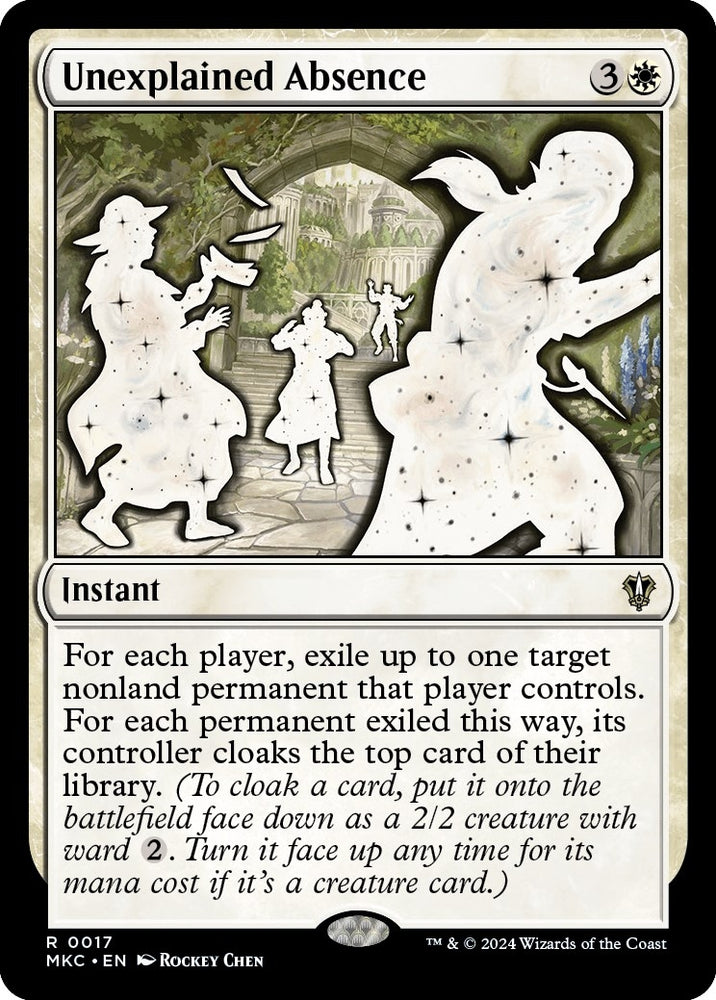 Image for Unexplained Absence (17) [Commander: Murders at Karlov Manor]
