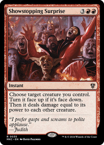 Image for Showstopping Surprise (35) [Commander: Murders at Karlov Manor]