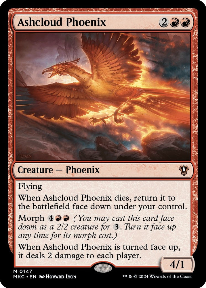 Image for Ashcloud Phoenix (147) [Commander: Murders at Karlov Manor]
