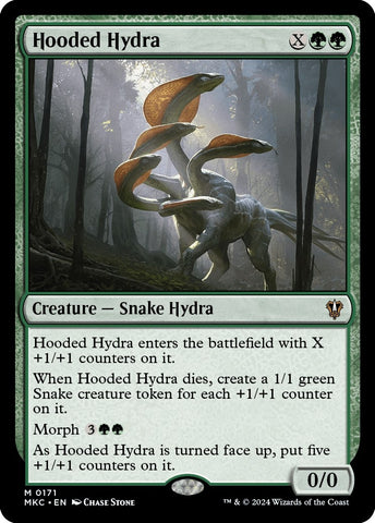Image for Hooded Hydra (171) [Commander: Murders at Karlov Manor]
