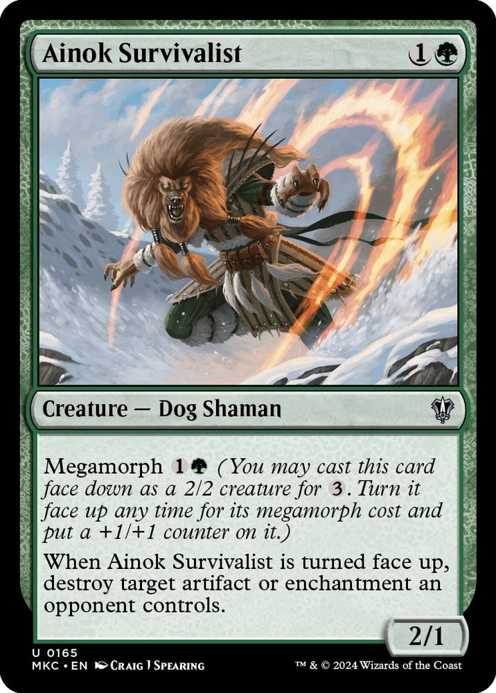 Image for Ainok Survivalist (165) [Commander: Murders at Karlov Manor]