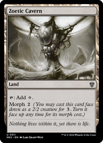 Image for Zoetic Cavern (311) [Commander: Murders at Karlov Manor]