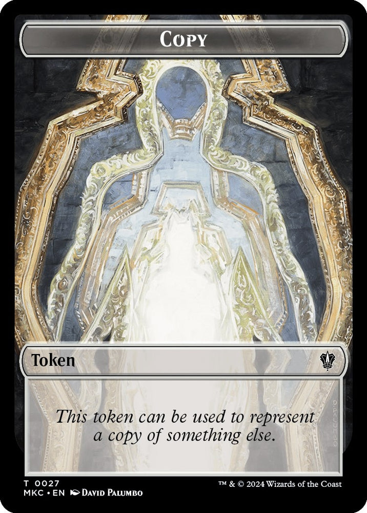 Image for Copy // Zombie Double-Sided Token (27 // 11) [Commander: Murders at Karlov Manor]