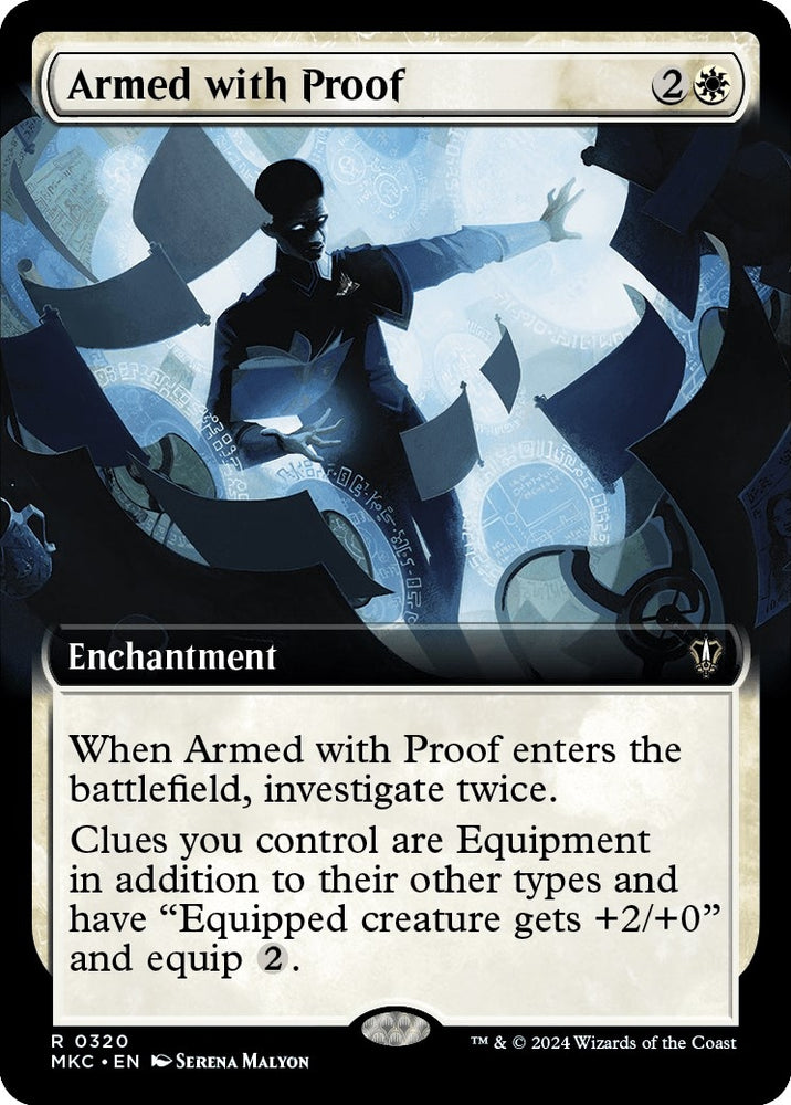 Image for Armed with Proof (Extended Art) (320) [Commander: Murders at Karlov Manor]