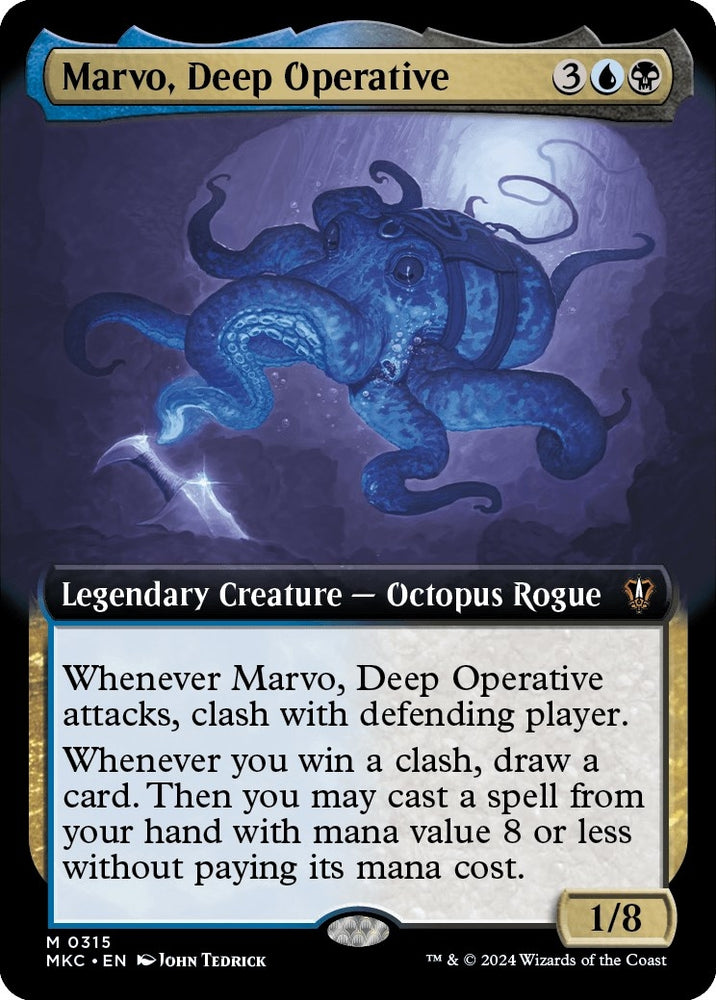 Image for Marvo, Deep Operative (Extended Art) (315) [Commander: Murders at Karlov Manor]