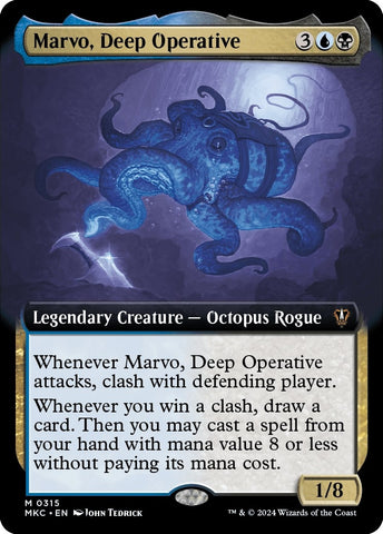 Image for Marvo, Deep Operative (Extended Art) (315) [Commander: Murders at Karlov Manor]