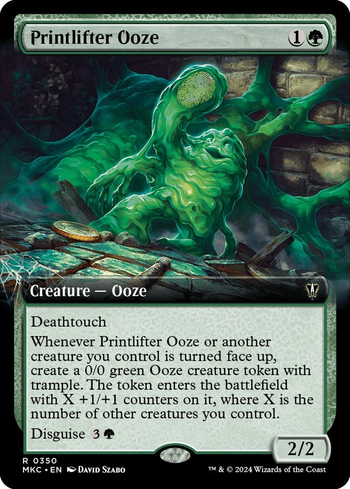 Image for Printlifter Ooze (Extended Art) (350) [Commander: Murders at Karlov Manor]
