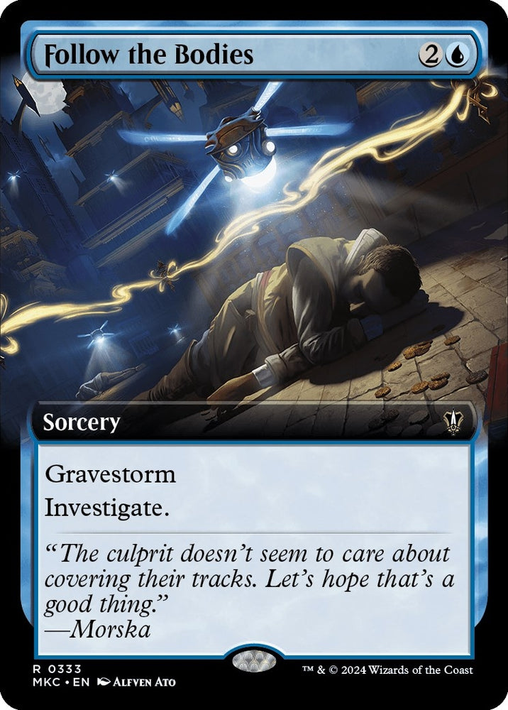 Image for Follow the Bodies (Extended Art) (333) [Commander: Murders at Karlov Manor]
