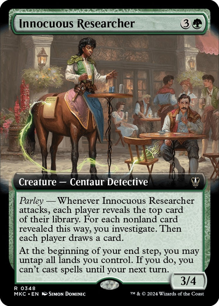 Image for Innocuous Researcher (Extended Art) (348) [Commander: Murders at Karlov Manor]
