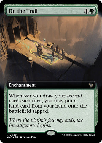 Image for On the Trail (Extended Art) (349) [Commander: Murders at Karlov Manor]