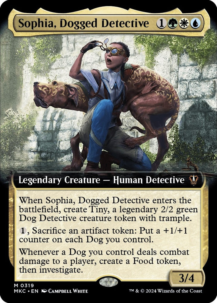Image for Sophia, Dogged Detective (Extended Art) (319) [Commander: Murders at Karlov Manor]