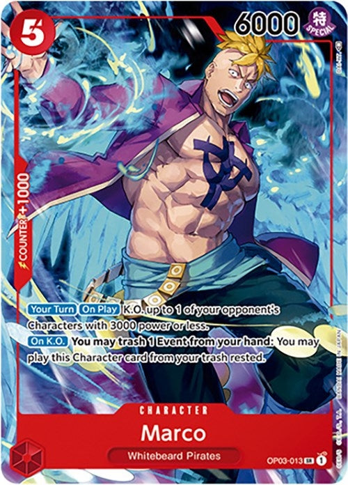 Marco (Japanese 1st Anniversary Set) (OP03-013) (One Piece Promotion Cards)