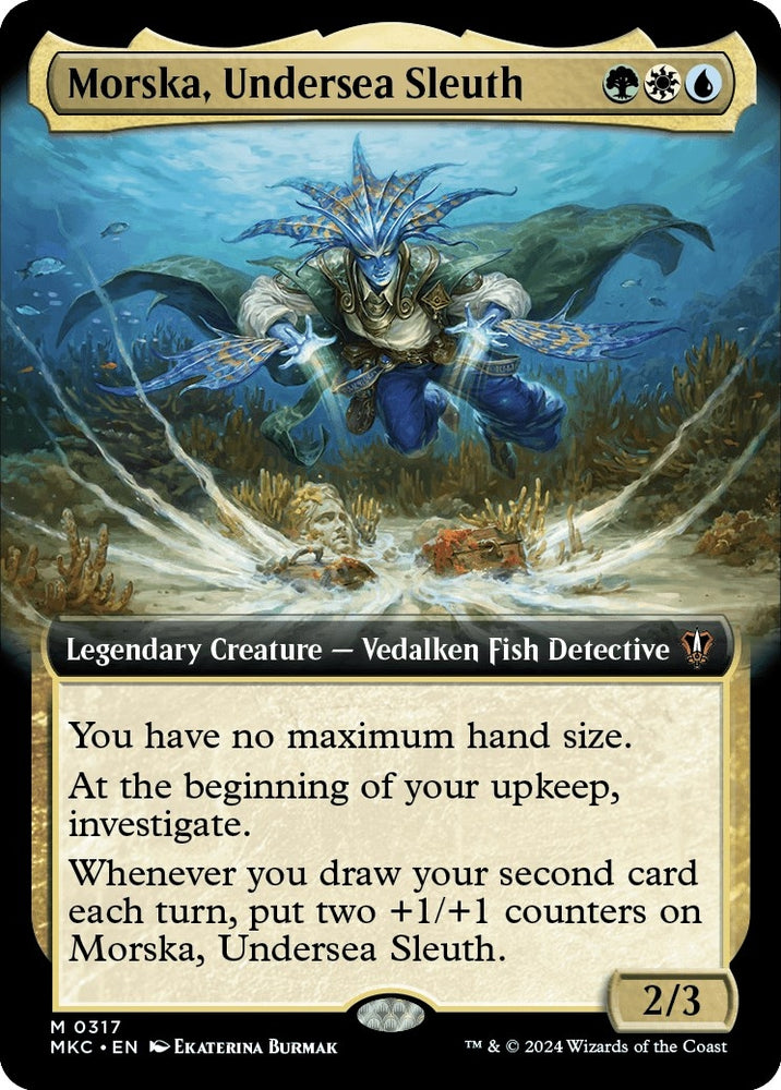 Image for Morska, Undersea Sleuth (Extended Art) (317) [Commander: Murders at Karlov Manor]