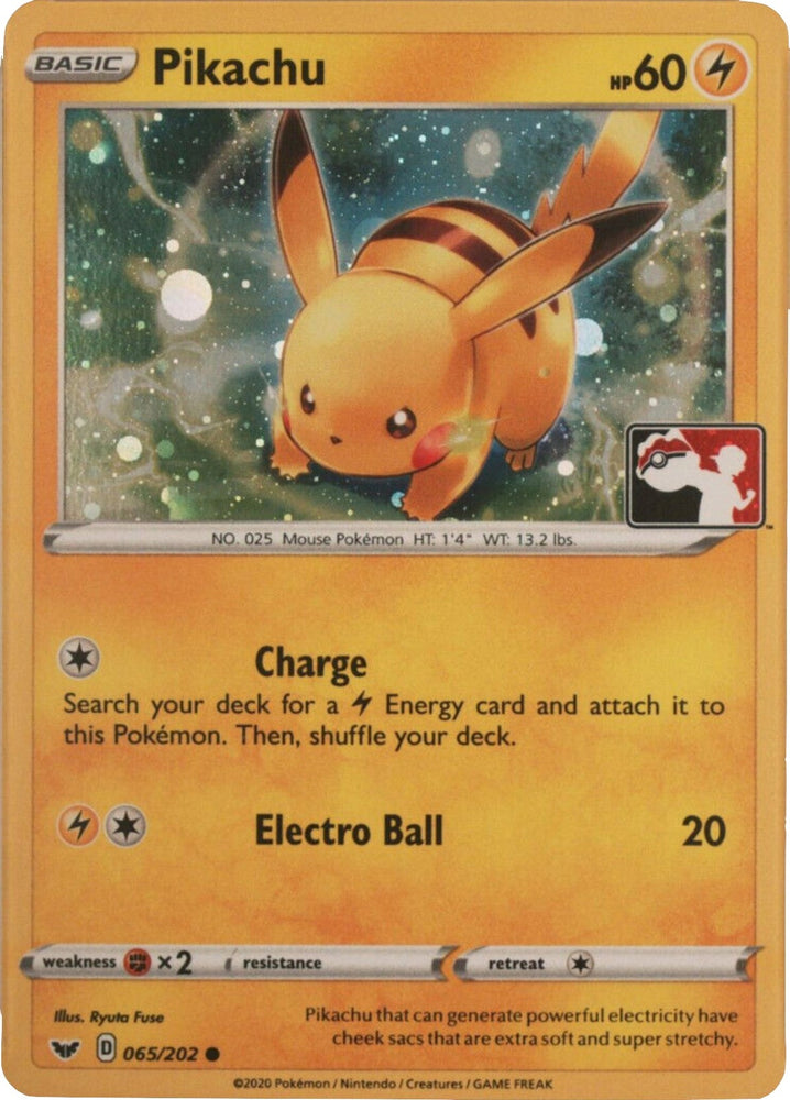 Image for Pikachu (065/202) [League & Championship Cards]
