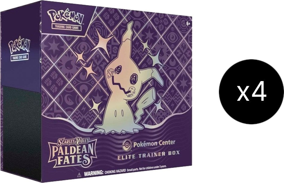 Image for Paldean Fates Pokemon Center Elite Trainer Box (Exclusive) Case (PAF)
