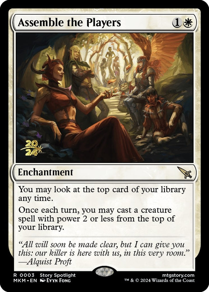 Image for Assemble the Players (3) [Prerelease Cards]