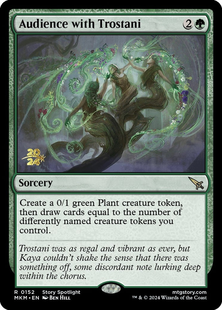 Image for Audience with Trostani (152) [Prerelease Cards]
