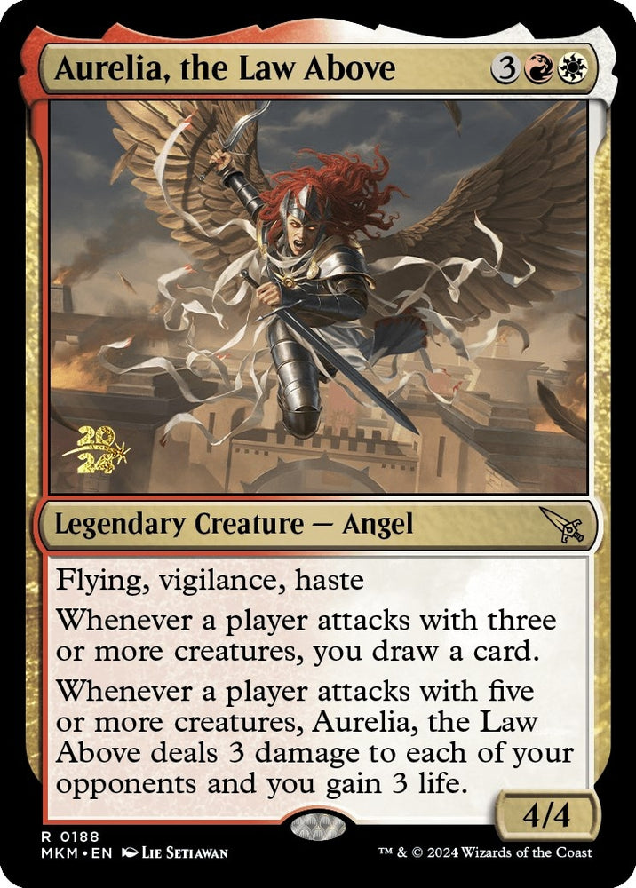 Image for Aurelia, the Law Above (188) [Prerelease Cards]