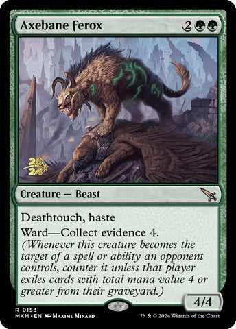 Image for Axebane Ferox (153) [Prerelease Cards]