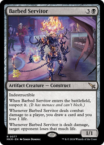 Image for Barbed Servitor (77) [Prerelease Cards]