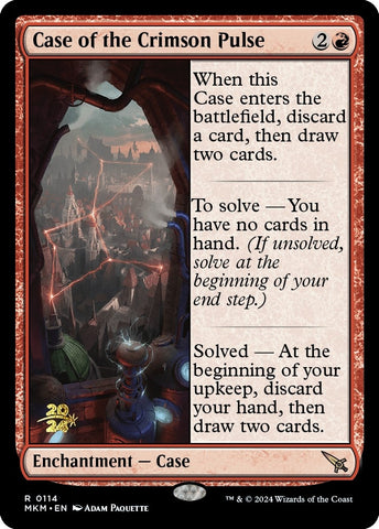 Image for Case of the Crimson Pulse (114) [Prerelease Cards]