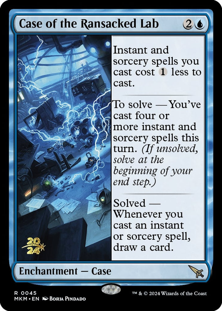 Image for Case of the Ransacked Lab (45) [Prerelease Cards]