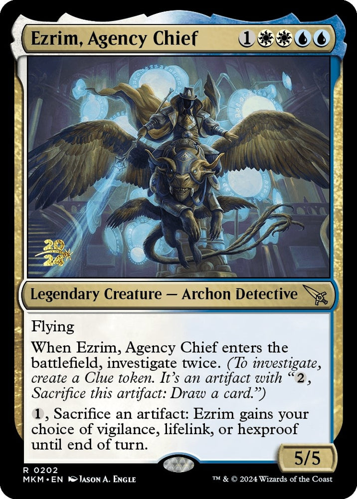 Image for Ezrim, Agency Chief (202) [Prerelease Cards]