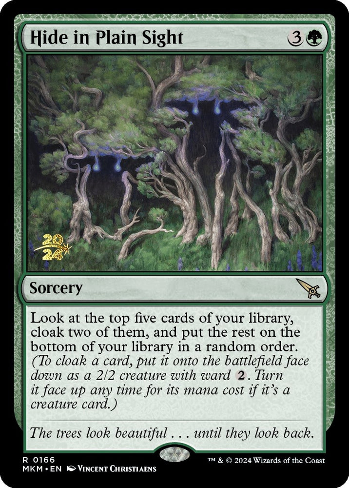 Image for Hide in Plain Sight (166) [Prerelease Cards]