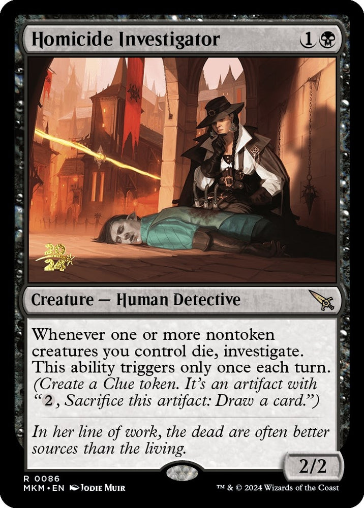 Image for Homicide Investigator (86) [Prerelease Cards]