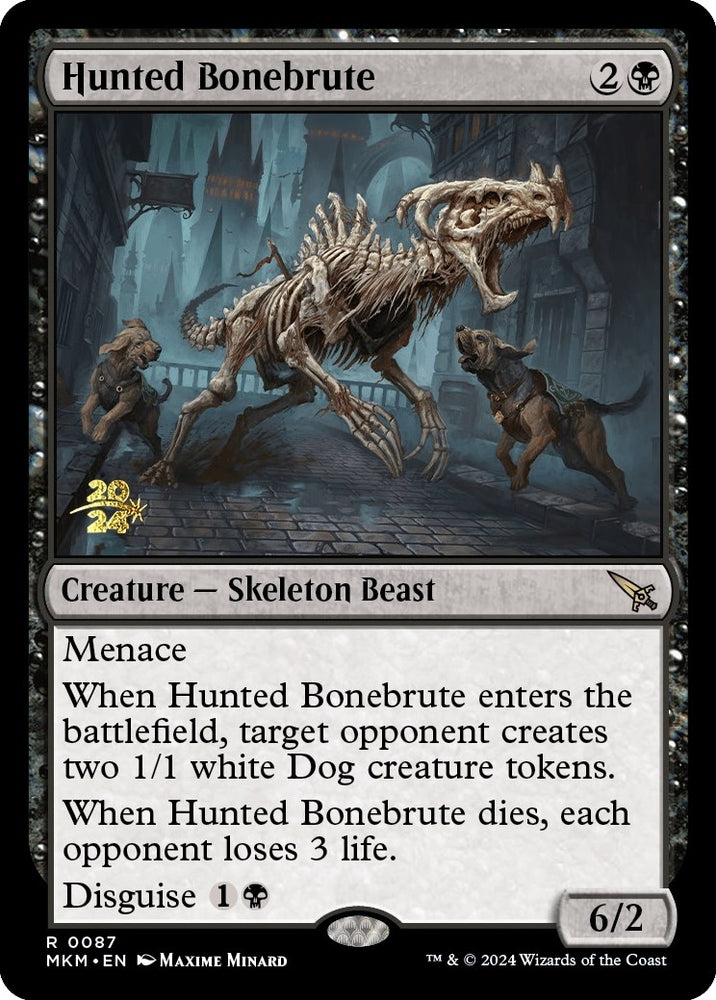 Image for Hunted Bonebrute (87) [Prerelease Cards]