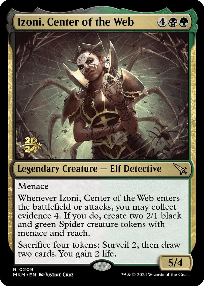 Image for Izoni, Center of the Web (209) [Prerelease Cards]