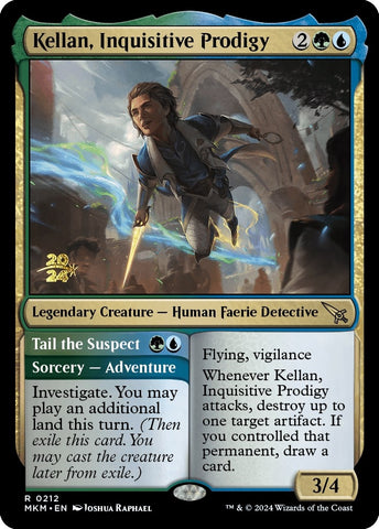 Image for Kellan, Inquisitive Prodigy (212) [Prerelease Cards]